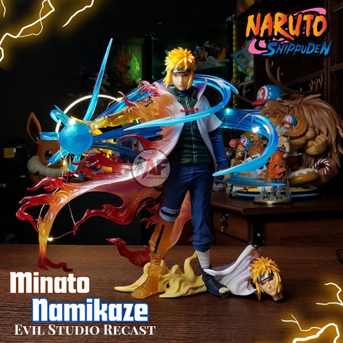 Action Figure Patung Naruto Namikaze Minato Evil / Patung Naruto