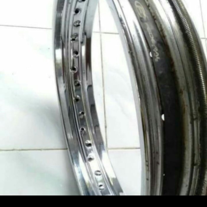 PELEK BESI JARI -JARI DID CHROME UKURAN 140 RING 19 36 HOLE
