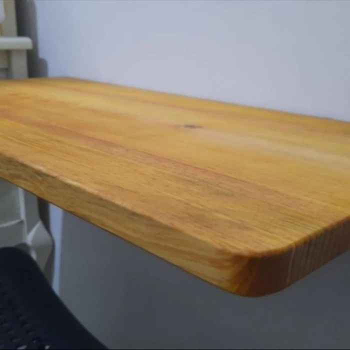 [bmk] - daun meja kayu top table Pine baru. bukan jati Belanda bekas palet