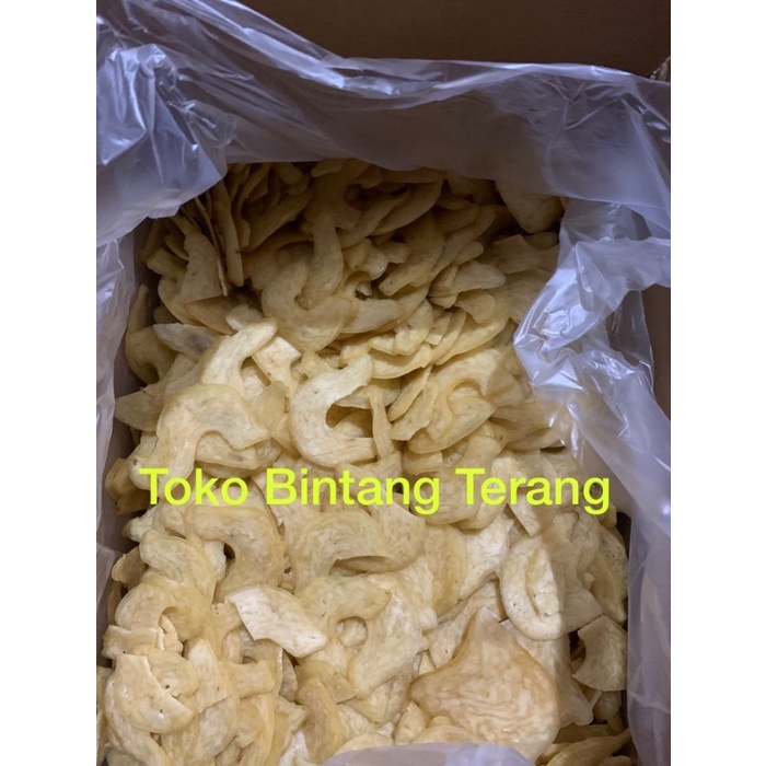 

Kerupuk / Krupuk Udang Ikan RWM Walet Mede 1 Dus Karton 5kg RUM 5 kilo