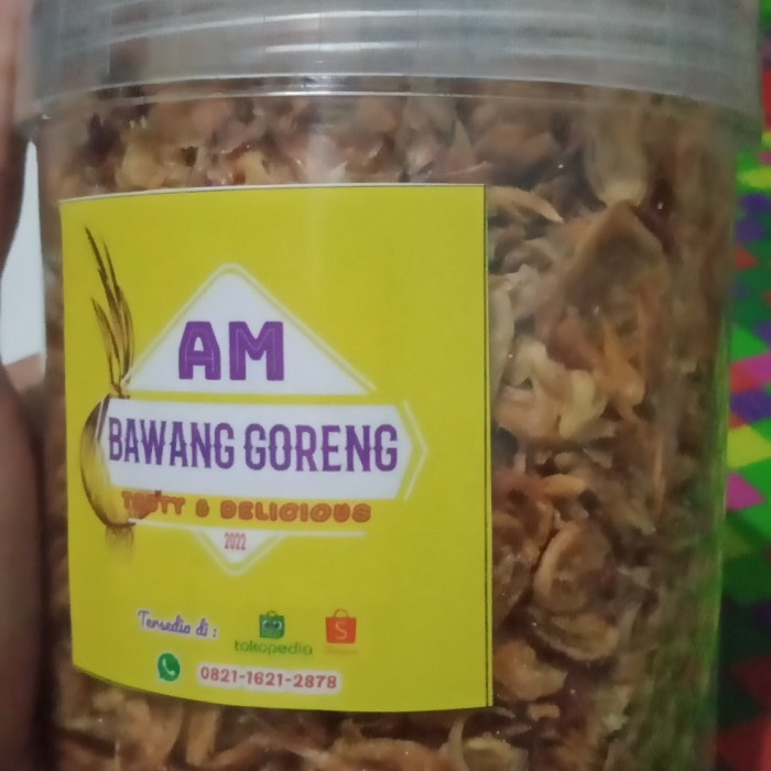 

Bawang goreng premium