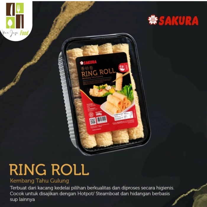 

Sakura Ring Roll/Kembang Tahu Gulung/Goreng/Steamboat/Shabu/Hotpot/Hal