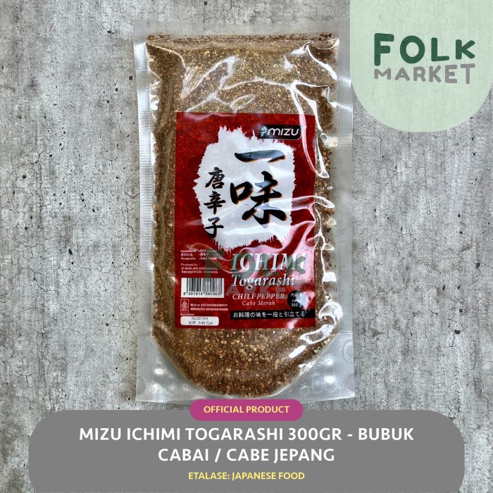 

Promo Terbatas Mizu Ichimi Togarashi 300Gr - Bubuk Cabai / Cabe Jepang / Japan Aman