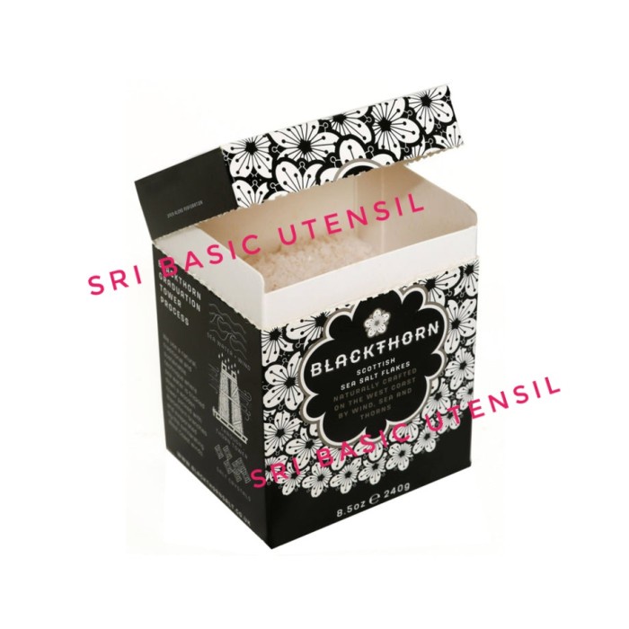 

Sale Terbatas Blackthorn Premium Organic Sea Salt Flakes 240Gr Garam Laut Kepingan Aman