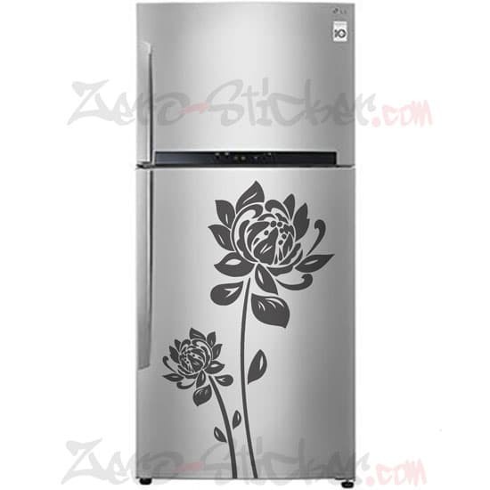 JTTOP" STIKER KULKAS BUNGA