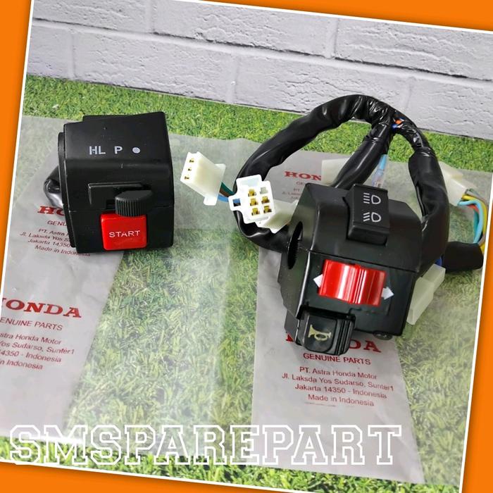 SAKLAR HOLDER KANAN DAN KIRI MOTOR HONDA ASTERA GRAND LEGENDA PRIMA LEGENDA 2 MOTORCYCLE STATER