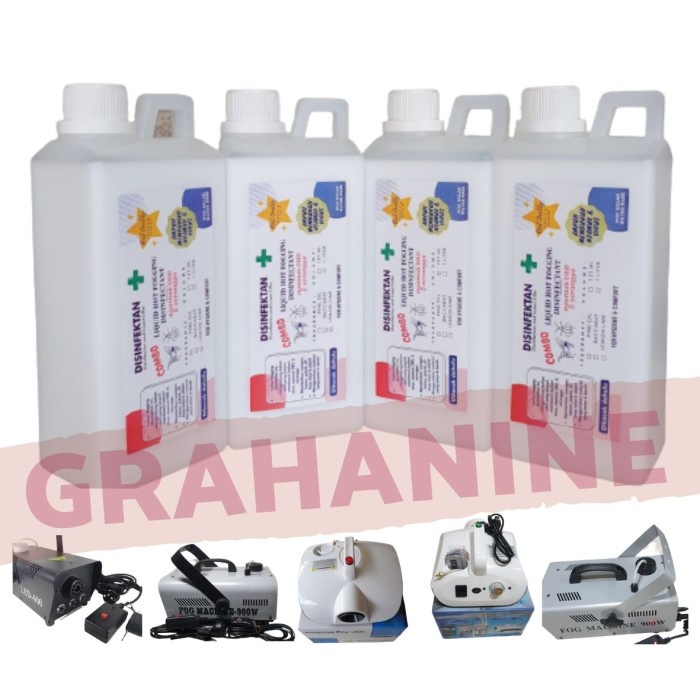 LIQUID CAIRAN FOGGING DISINFEKTAN DGN OBAT NYAMUK DBD