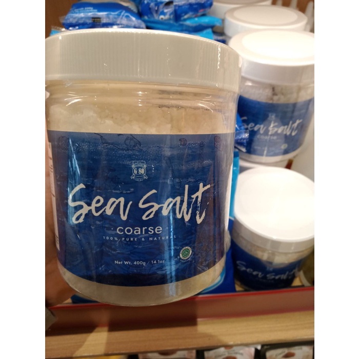 

Promo Terbatas Coarse Natural Sea Salt 400 Gr Aman