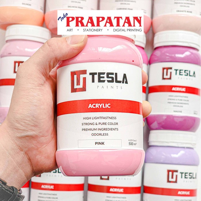 

TERLARIS Tesla Acrylic Paint / Cat Akrilik Tesla 500 ml NEW COLOR