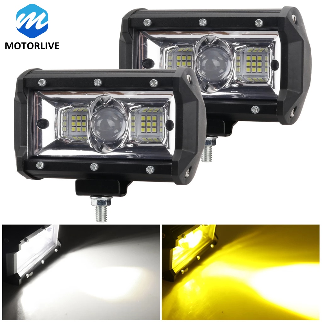 1 Lampu Led Mobil Lampu Kerja Kerja Bar 105W 12V-24V Lampu Mobil Lampu Kabut Lampu Mobil Aksesoris