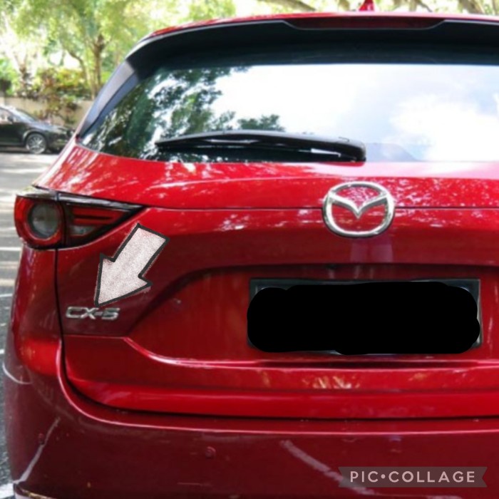Emblem Cx5 Emblem Bagasi Belakang Mazda Cx-5 Kode 070