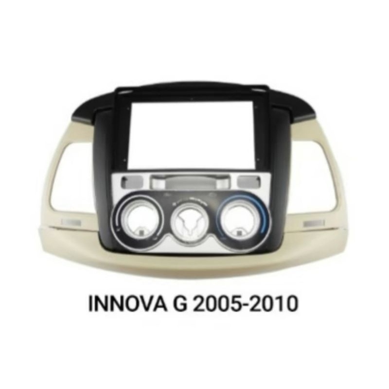 frame head unit android 9 inch innova type G 2005-2010