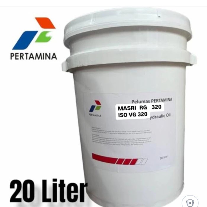 Oli Pertamina Masri Rg 320 Iso Vg 320 Isi 20 Liter