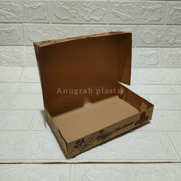 Promo Terbatas Dus Martabak Kraft Motif Dan Dus Terang Bulan Kraft Motif Per Pack Aman