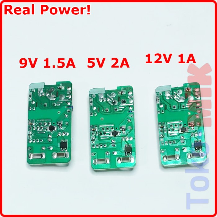 PCB Modul Adaptor Power Supply DC 5V 9V 12V 15V 18V 24V 1A 2A 3A 4A 5A