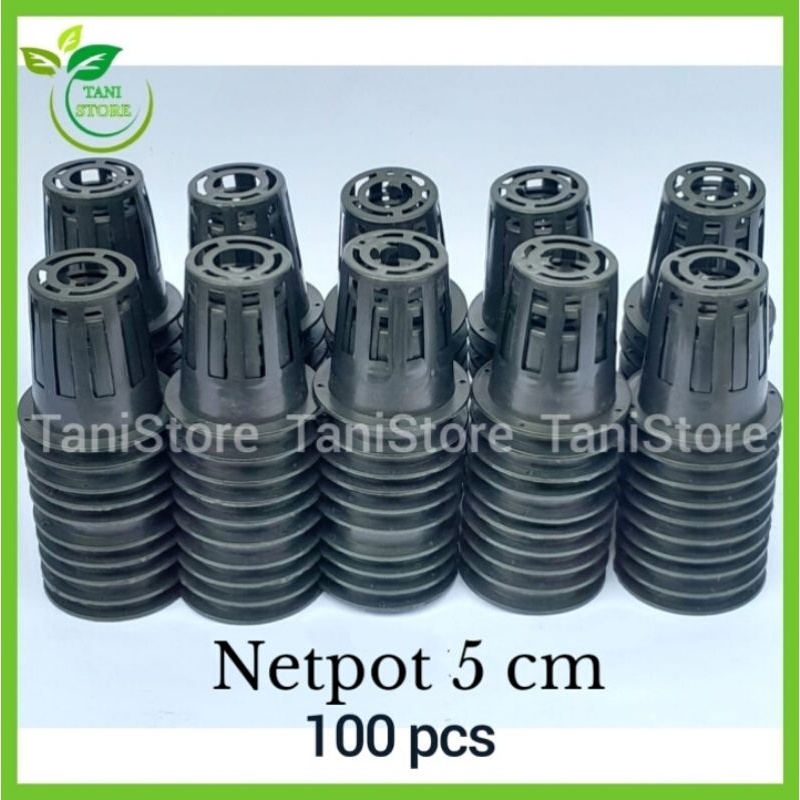 {{ Paket Netpot 5 Cm 100 Pcs_Hidroponik Ready }}