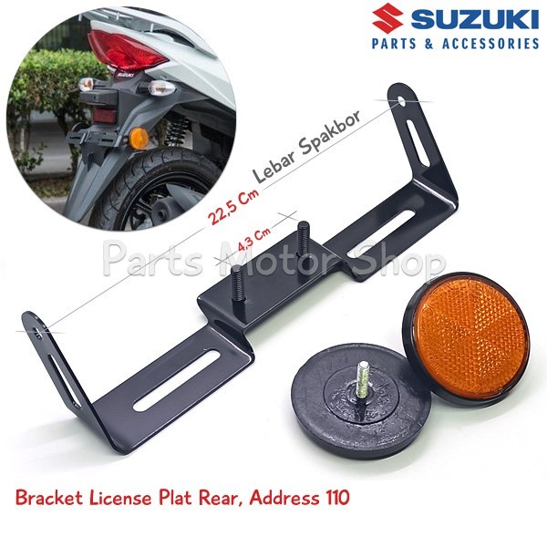 Executive Breket Nomor Belakang Original Address 110 Versi Eropa