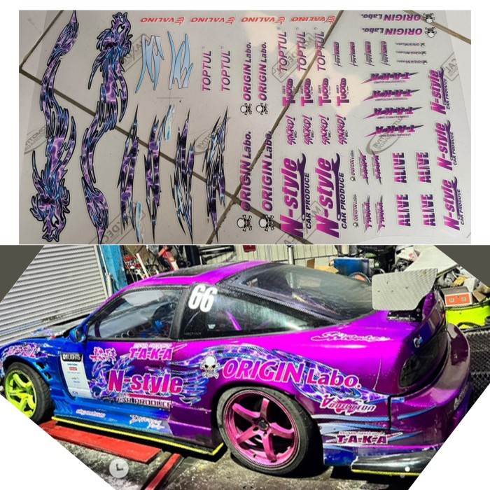 READY  Decal RC Drift 1 10