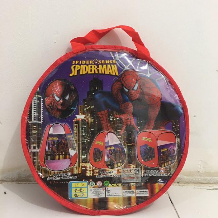 TENDA ANAK KARAKTER SPIDERMAN / PLAY-TENT SPIDERMAN 8008SP