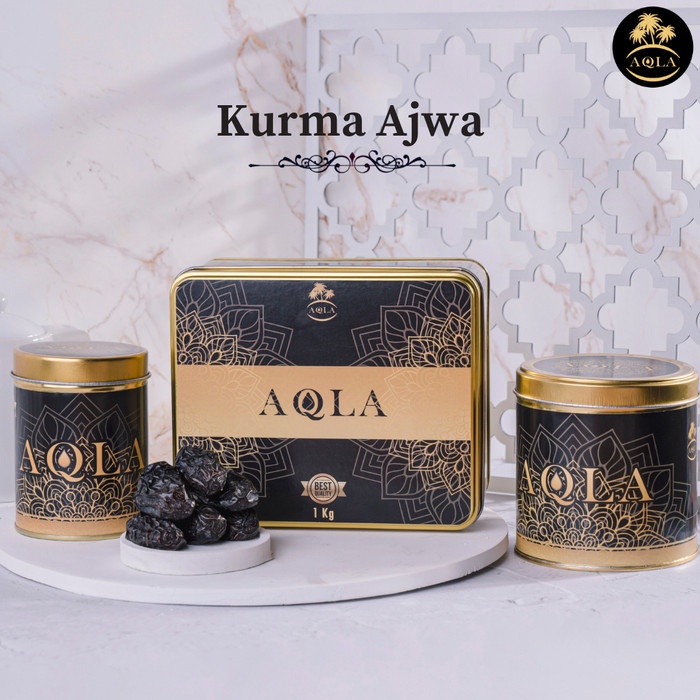 

Kurma Ajwa Premium Asli Madinah 100% Original 1Kg