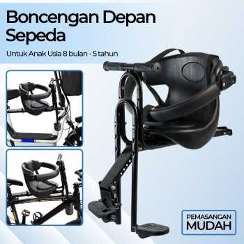 Boncengan Kursi Jok Depan Sepeda Lipat Dudukan Anak Child Seat Safety