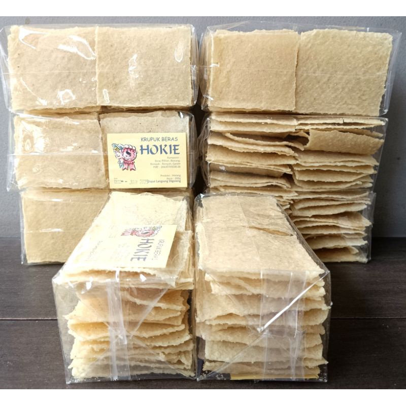 

A Kerupuk Gendar Mentah Krupuk Beras Asli Malang