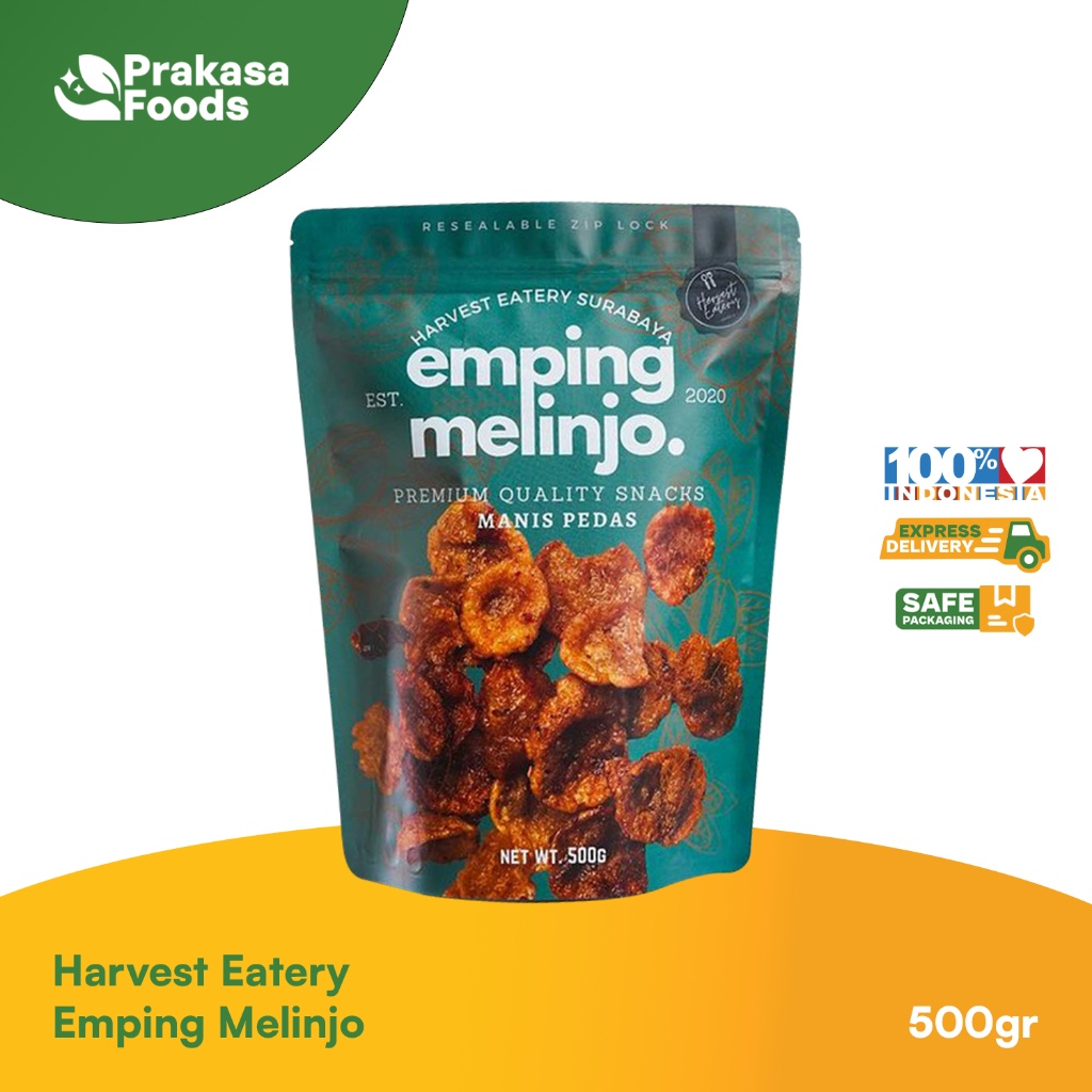 

A Harvest Eatery Emping Melinjo Manis Pedas
