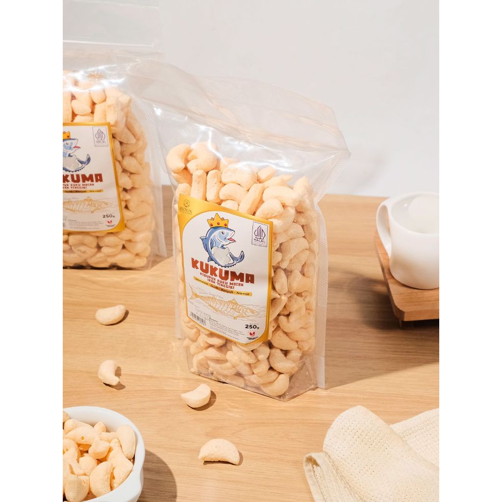 

A Kukuma - Kerupuk Kuku Macan - Amplang Ikan Tenggiri - 100Gr / 150Gr / 250Gr - Oleh Oleh