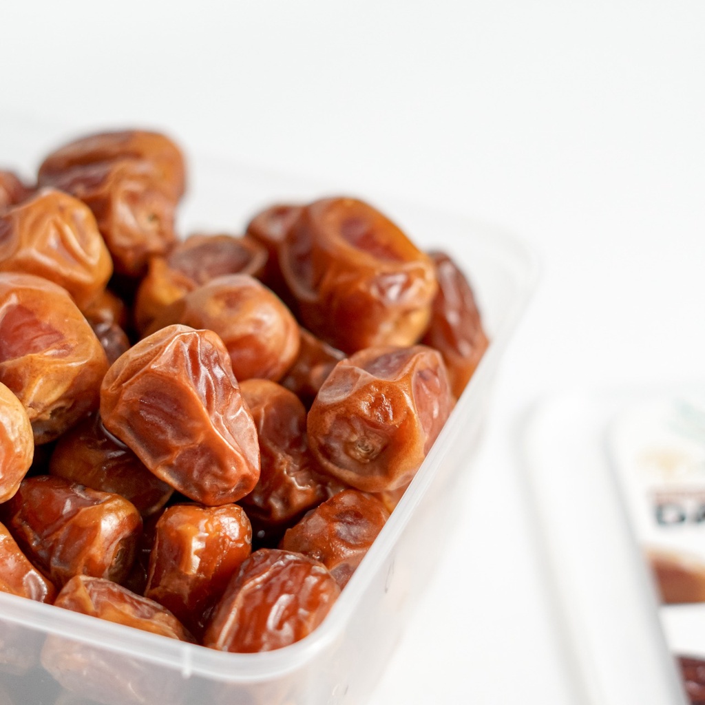 

A Kurma Sukari 1 Kg Thinwall Kurma Raja Premium Original