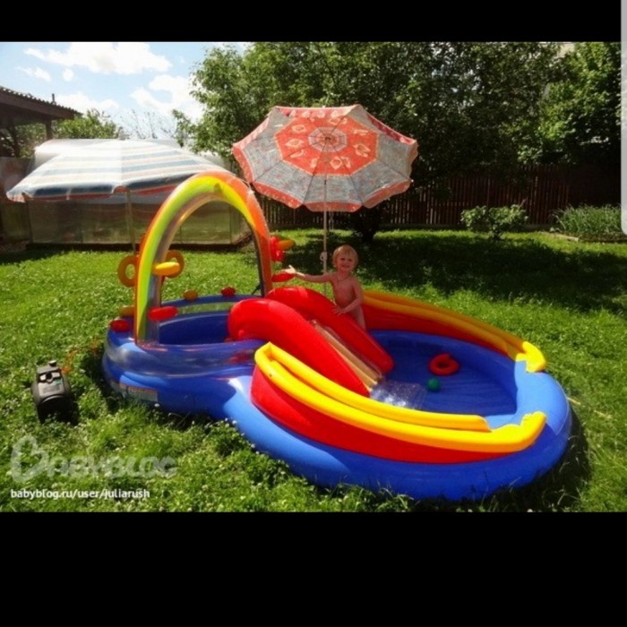 Intex Kolam Renang Prosotan Air Mancur - Intex Kolam Mandi Prosotan