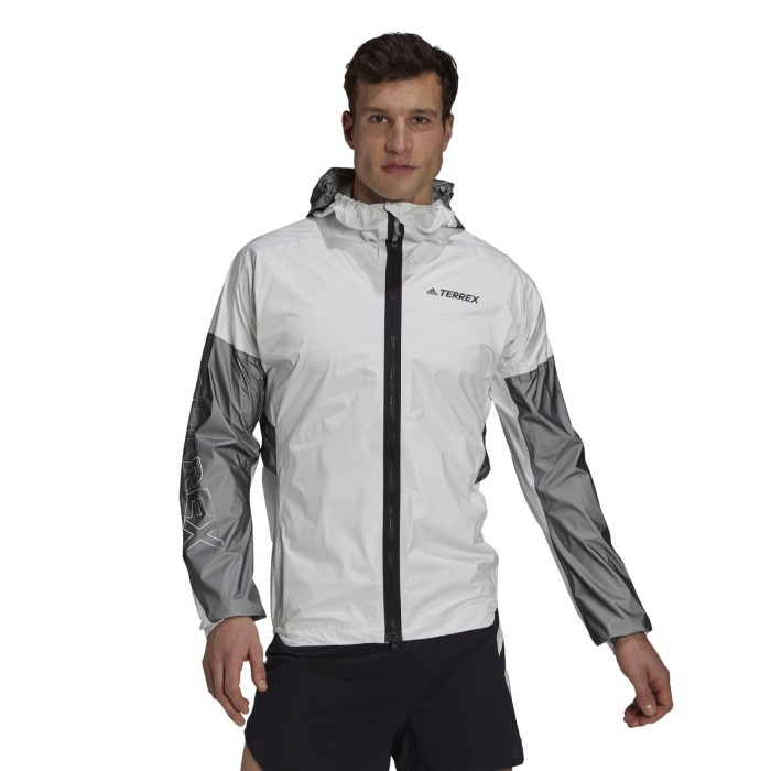 Terlaris Jaket Lari Adidas Terrex Agravic Pro Trail Running Rain Waterproof Ultralight Jacket -
