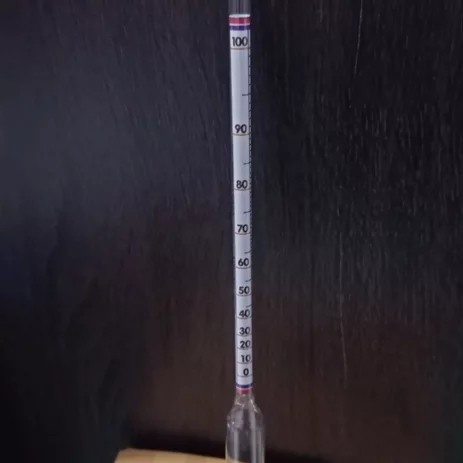 Hydrometer Alkohol Alat Ukur Kadar Alkohol/Alkoholmeter/Alcoholmeter