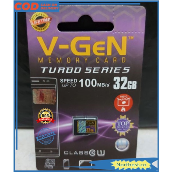 TerLengkapDong- Memory card V-GeN original / memory card sd V-GeN 16 gb, 32 gb, 64 gb