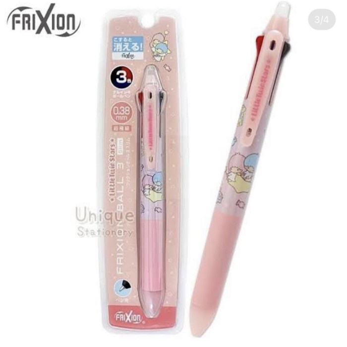 

Pulpen Sanrio Japan Pen Frixion Ball 3 Colors