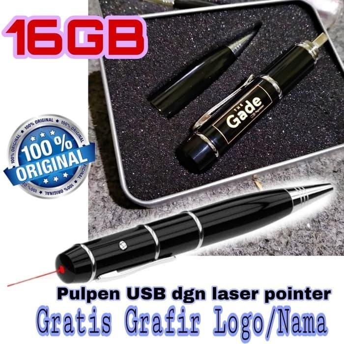

Parker Pulpen Dgn 3 Fungsi Pulpen Usb Laser Pointer Gratis Grafir Nama