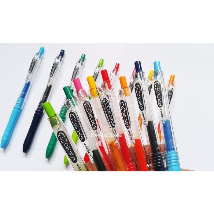 

Promo Pulpen Gel Kokoro 10 Warna 0.5Mm Zebra Ori