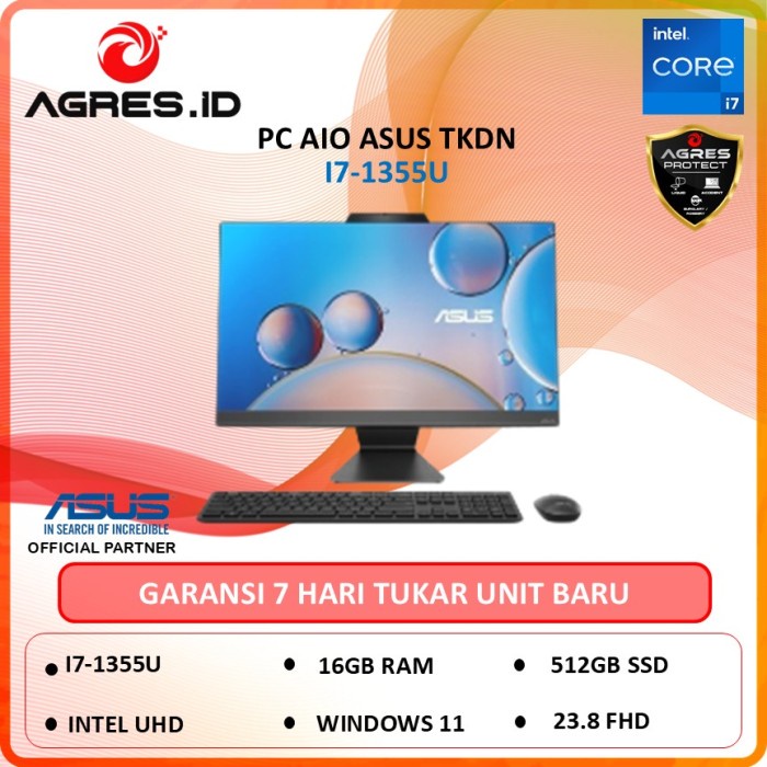 ASUS AIO TKDN EG3408WVAK I7 1355 16GB 512GB W11 23"