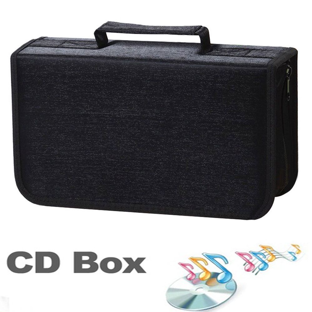 128 Disc with Carry Handle CD DVD VCD Game Accessories Case Wallet Holder Storage Bag Organizer