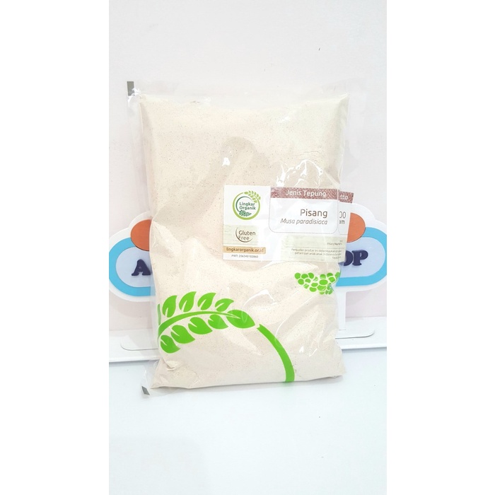 

(TopSeller) Tepung PISANG Lingkar Organik 500 gram serbaguna