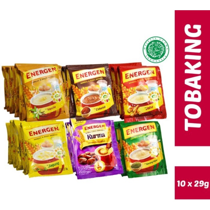 

(TopSeller) Energen Sereal renceng isi 10