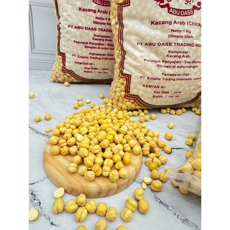 

A Kacang Arab Chickpeas Humus Roasted Sudah Matang 1Kg Oleh Oleh Haji Dan Umrah