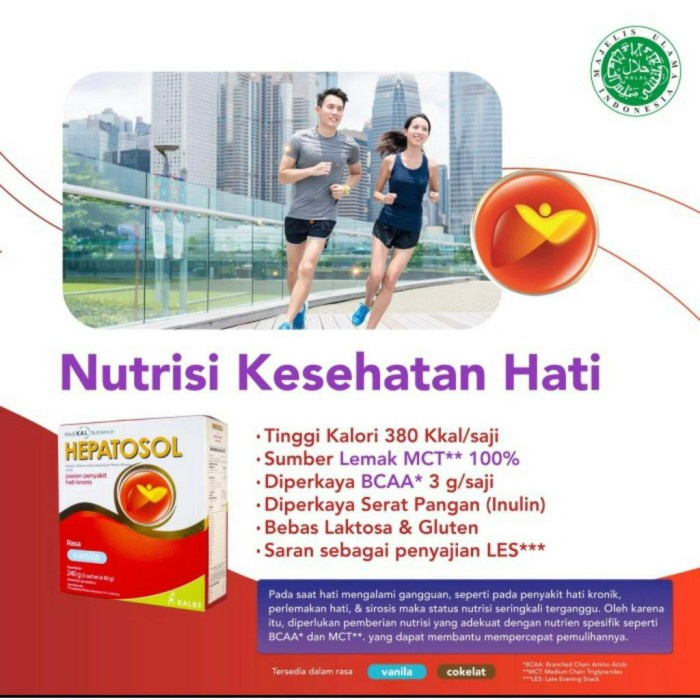 

(TopSeller) HEPATOSOL 240 g - Nutrisi Pasien Gangguan Hati