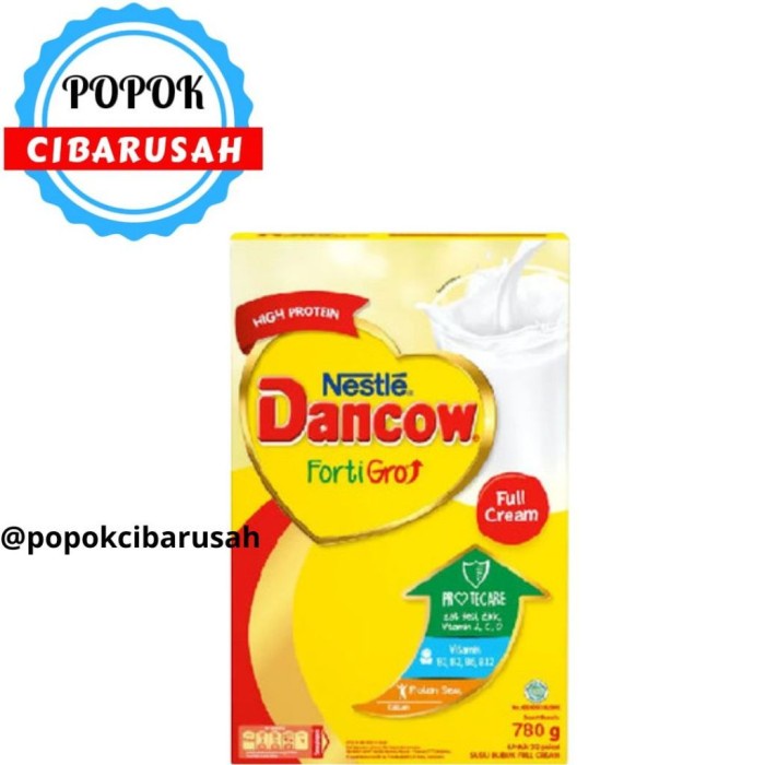 

(TopSeller) Dancow Fortigro Full Cream/t/Coklat 780gr/popokcibarusah