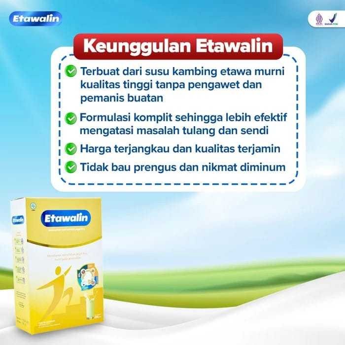 

(TopSeller) Etawalin Susu Etawa Herbal Nyeri Sendi 1 Box