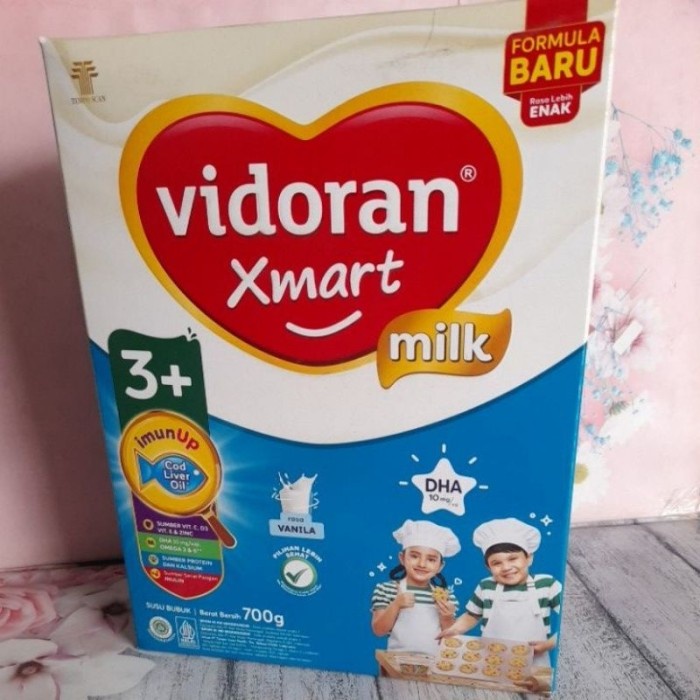 

(TopSeller) Vidoran Xmart 1+/3+/5+ Rasa Madu/ Vanila/Coklat 700Gr