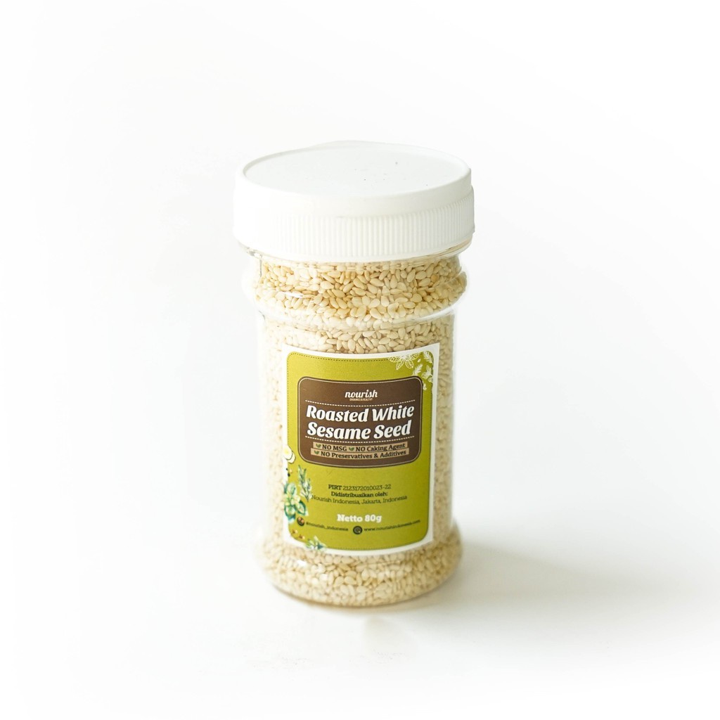 

A Roasted White Sesame Seed 70Gr / Wijen Putih Panggang