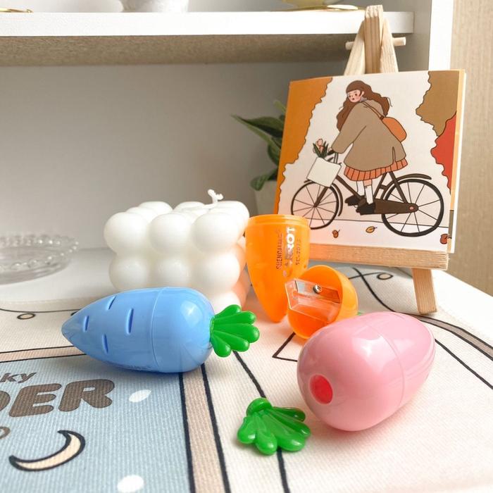 

Mmm- Bundling 1Pcs 12Pcsmix Peraut Pensil Motif Wortel Rautan Karakter Wortel Carrot Pencil