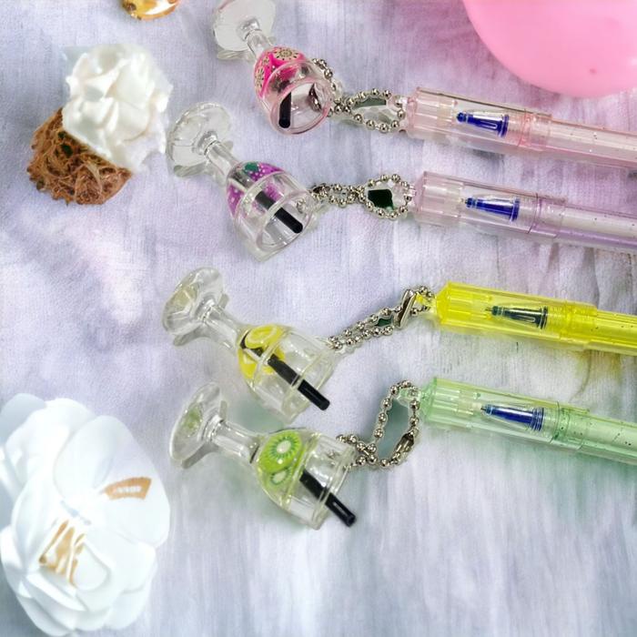 

Mss (Cod) Pulpen Lucu Aesthetic Pulpen Gelas Juice Fancy Pen Gantungan Minuman Cocktail Bolpoint