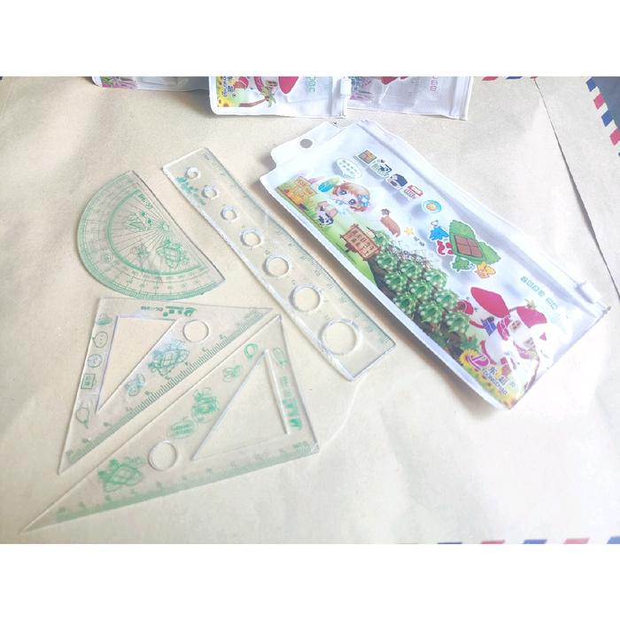 

Penggaris 4In1 Slide Pack Donghao