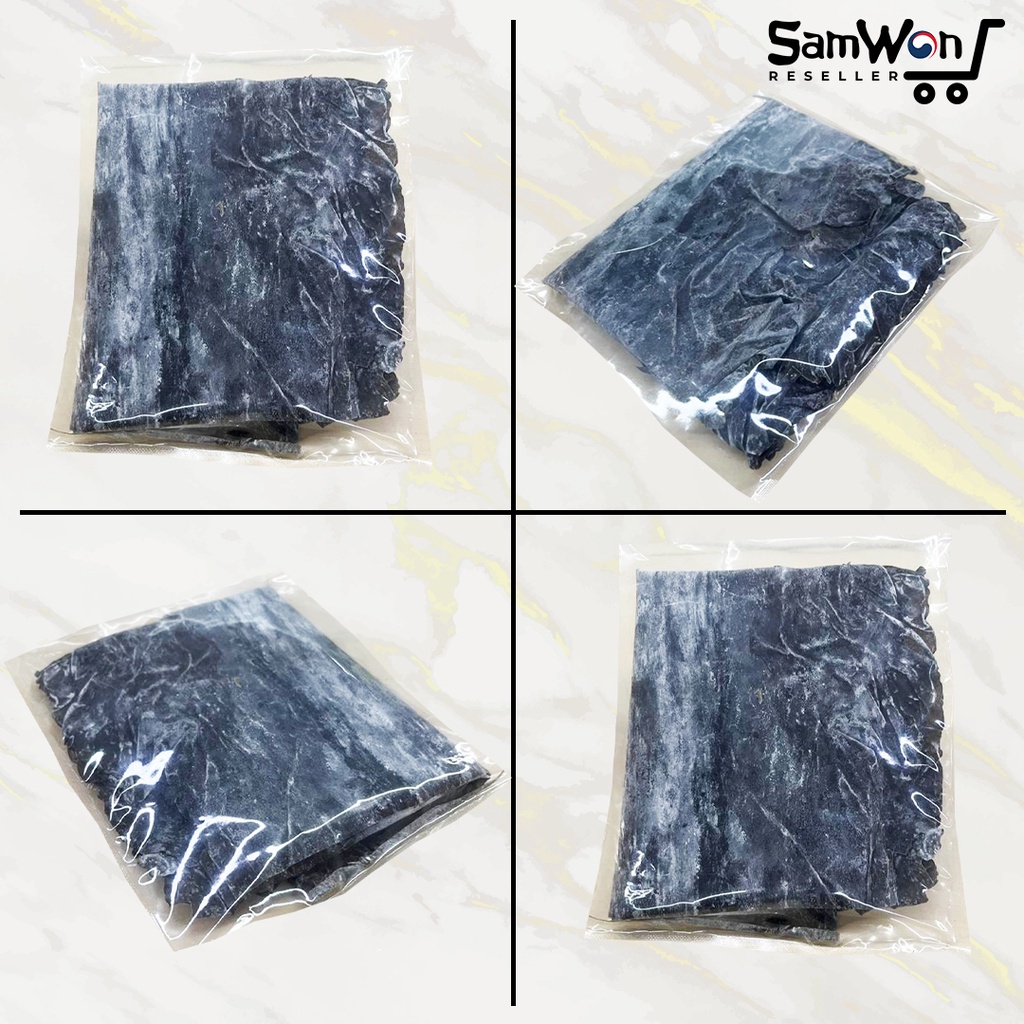 

A Dasima Kombu Konbu Dried Kelp Dashi Rumput Laut Kering (50 Gr)